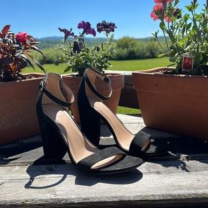 A New Day Block Heels in Black